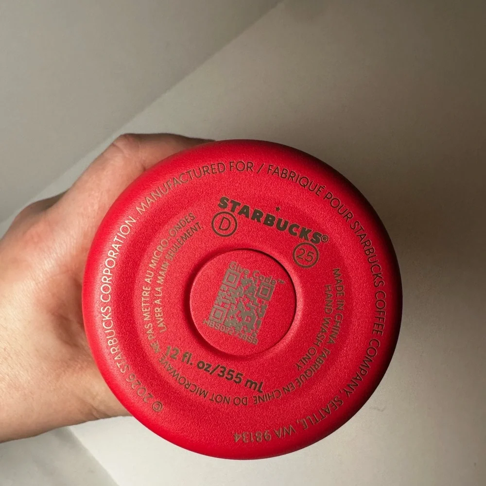 Starbucks Lunar Year 2026 Year of the Horse 12oz pink stainless steel tumbler - Picture 7 of 9